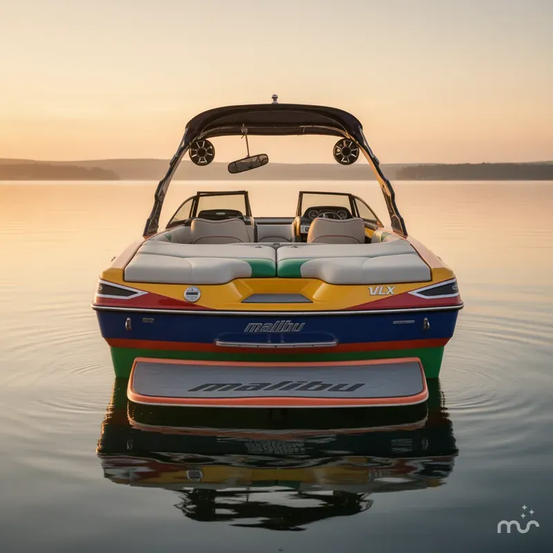 Slide: The Image of Malibu Wakesetter 22 VLX 2009 - 2