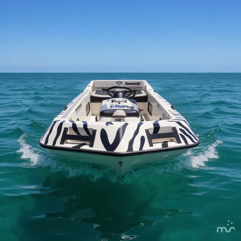 Slide: The Image of Kawasaki Jet Mate 1989 - 1