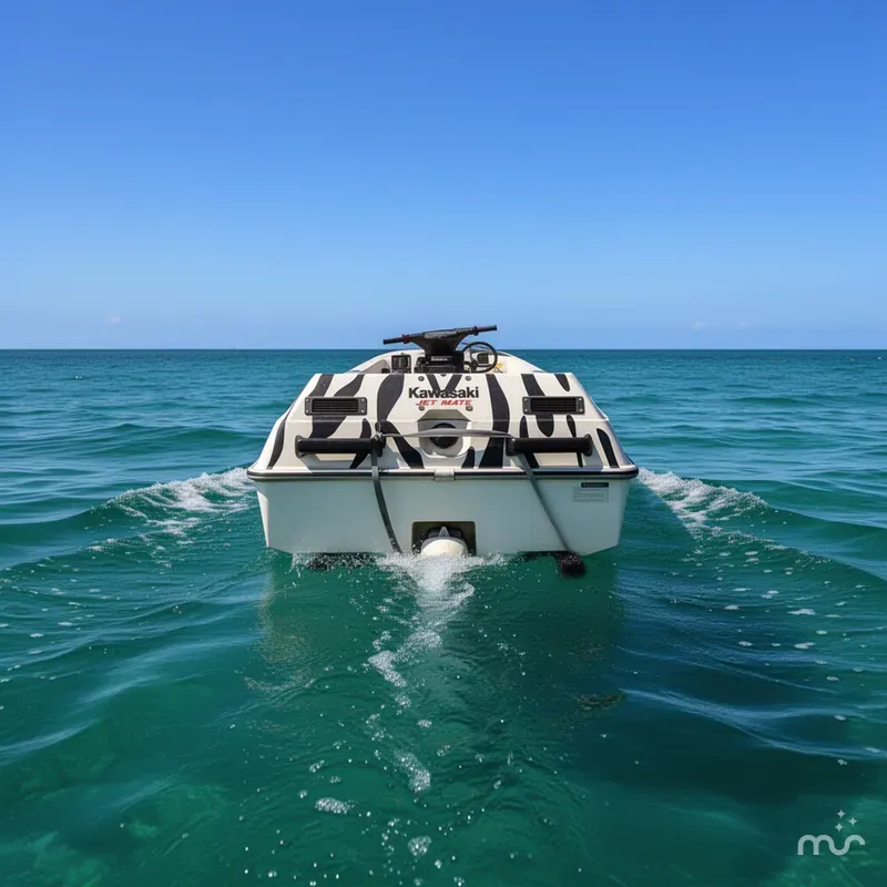 Slide: The Image of Kawasaki Jet Mate 1989 - 2