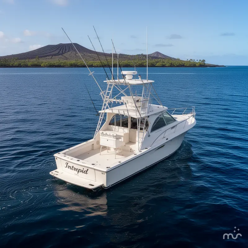 Slide: The Image of Intrepid 339 Sport Fisherman 1995 - 3