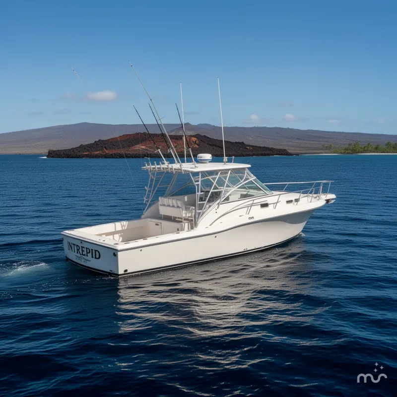 Slide: The Image of Intrepid 339 Sport Fisherman 1995 - 4