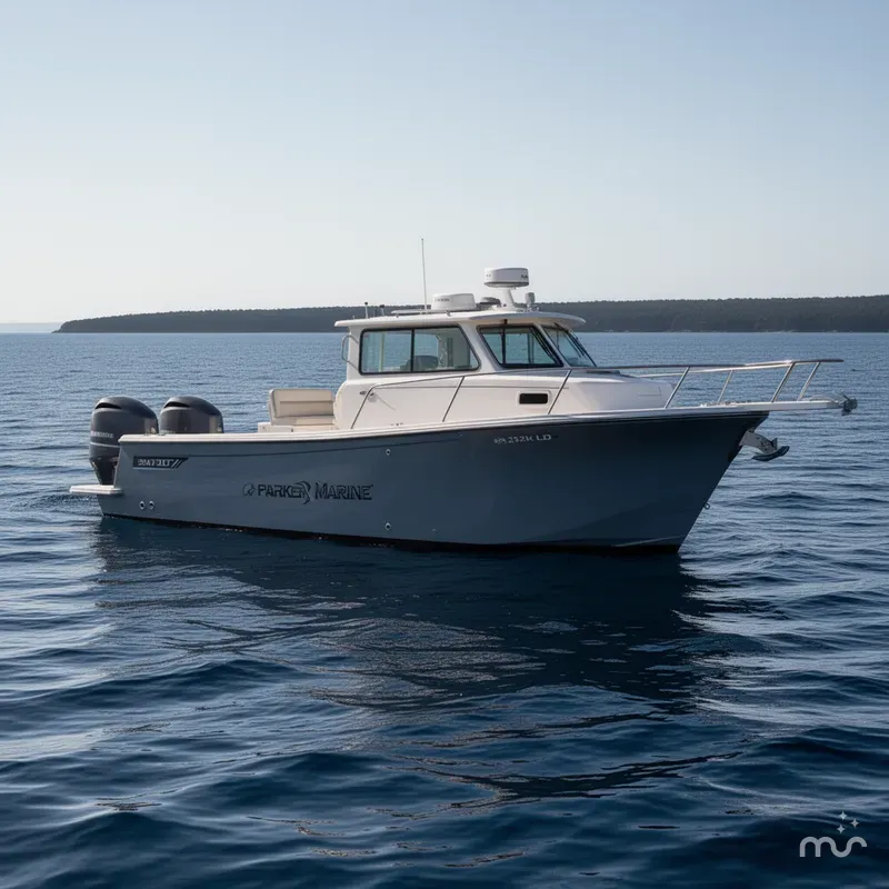 Slide: The Image of Parker Marine 2520 XLD Sport Cabin 2022 - 0