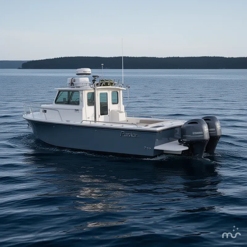 Slide: The Image of Parker Marine 2520 XLD Sport Cabin 2022 - 1