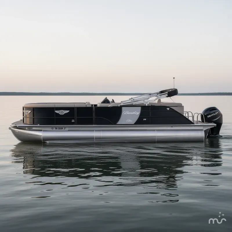 Slide: The Image of Bentley Pontoons 250 Elite Admiral 2023 - 1