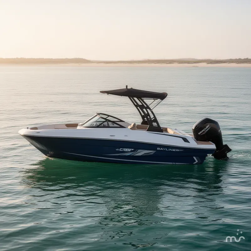 Slide: The Image of Bayliner VR4 Bowrider OB 2025 - 2