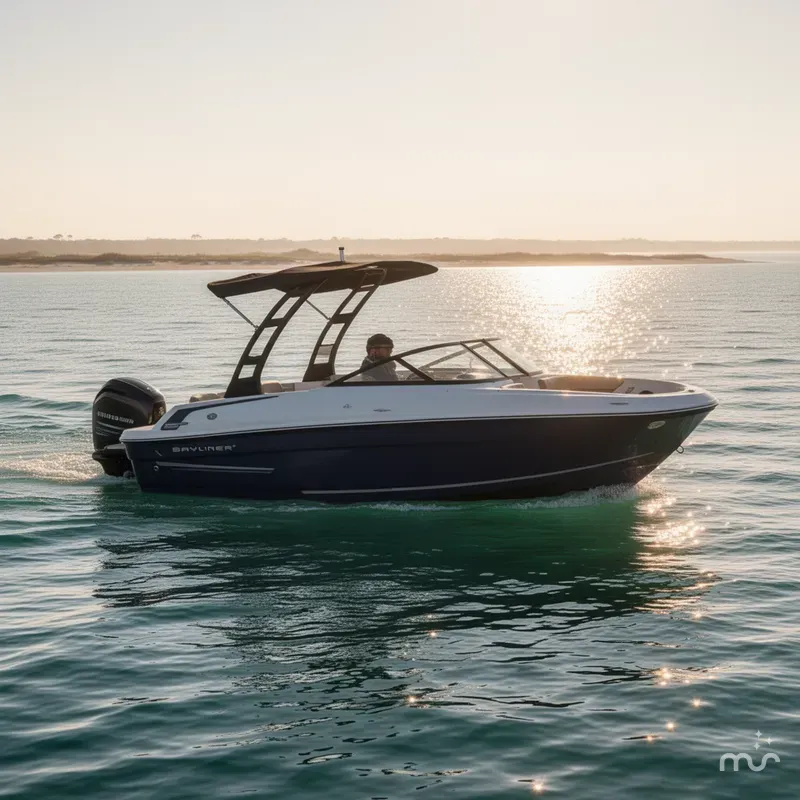 Slide: The Image of Bayliner VR4 Bowrider OB 2025 - 4