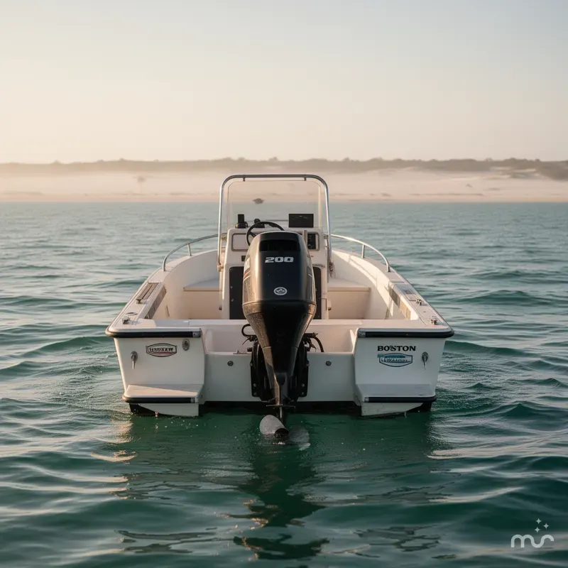 Slide: The Image of Boston Whaler 21 Outrage 1976 - 2