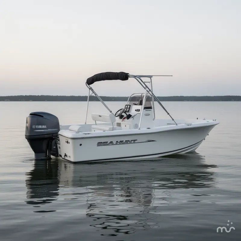 Slide: The Image of Sea Hunt Triton 202 Center Console 2013 - 0