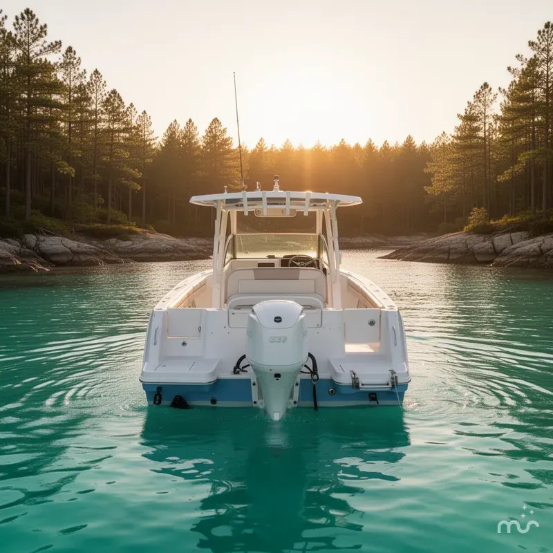 Slide: The Image of Robalo R317 Dual Console 2025 - 3