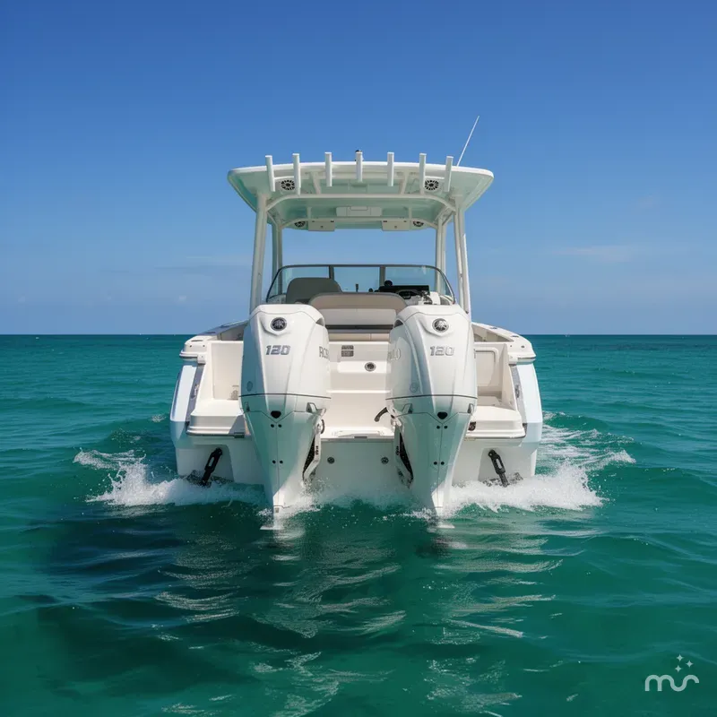 Slide: The Image of Robalo R257 Dual Console 2025 - 3
