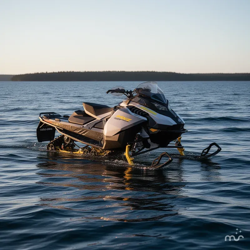 Slide: The Image of Ski-Doo MXZ ADR BLIZZARD 129 850 ETEC 2026 - 0