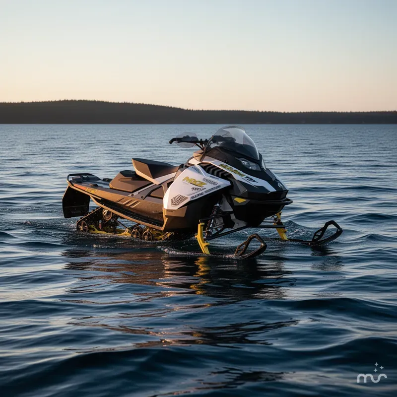 Slide: The Image of Ski-Doo MXZ ADR BLIZZARD 129 850 ETEC 2026 - 1