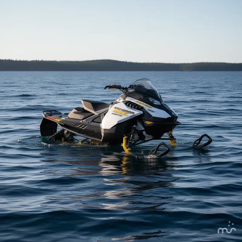 Slide: The Image of Ski-Doo MXZ ADR BLIZZARD 129 850 ETEC 2026 - 2