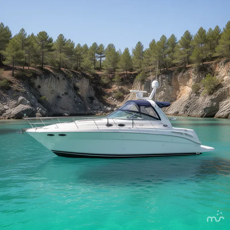 Slide: The Image of Sea Ray 380 Sundancer 2000 - 2
