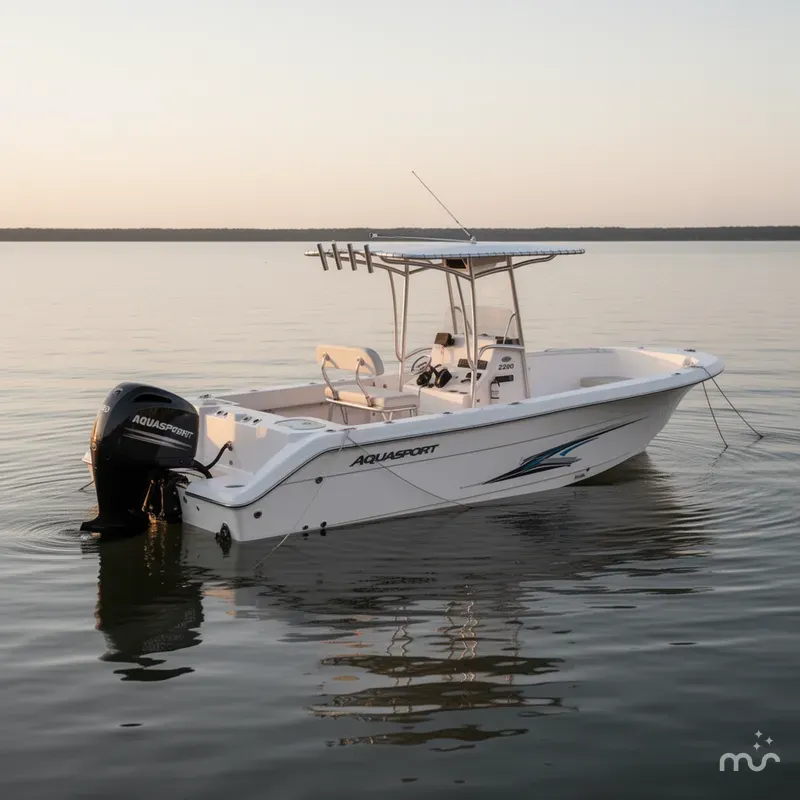 Slide: The Image of Aquasport 2200 Center Console 2024 - 3