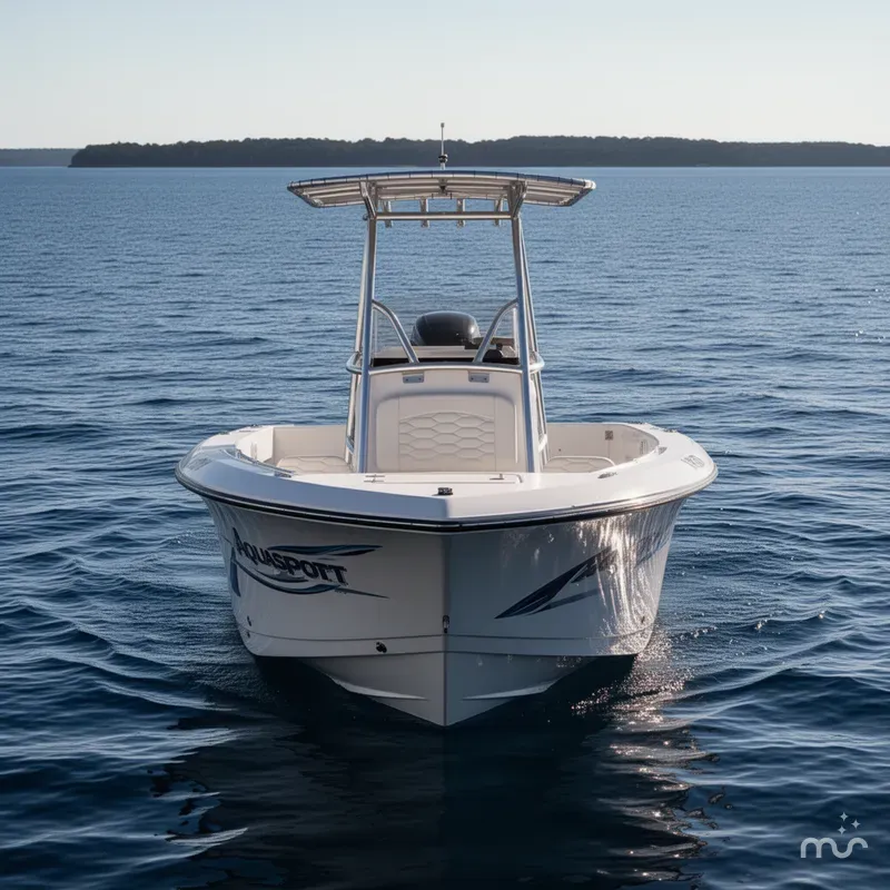 Slide: The Image of Aquasport 2200 Center Console 2024 - 2