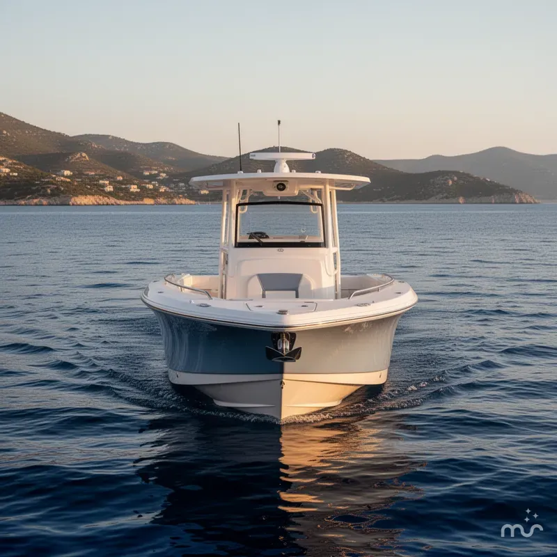 Slide: The Image of Robalo R300 Center Console In Stock 2026 - 1