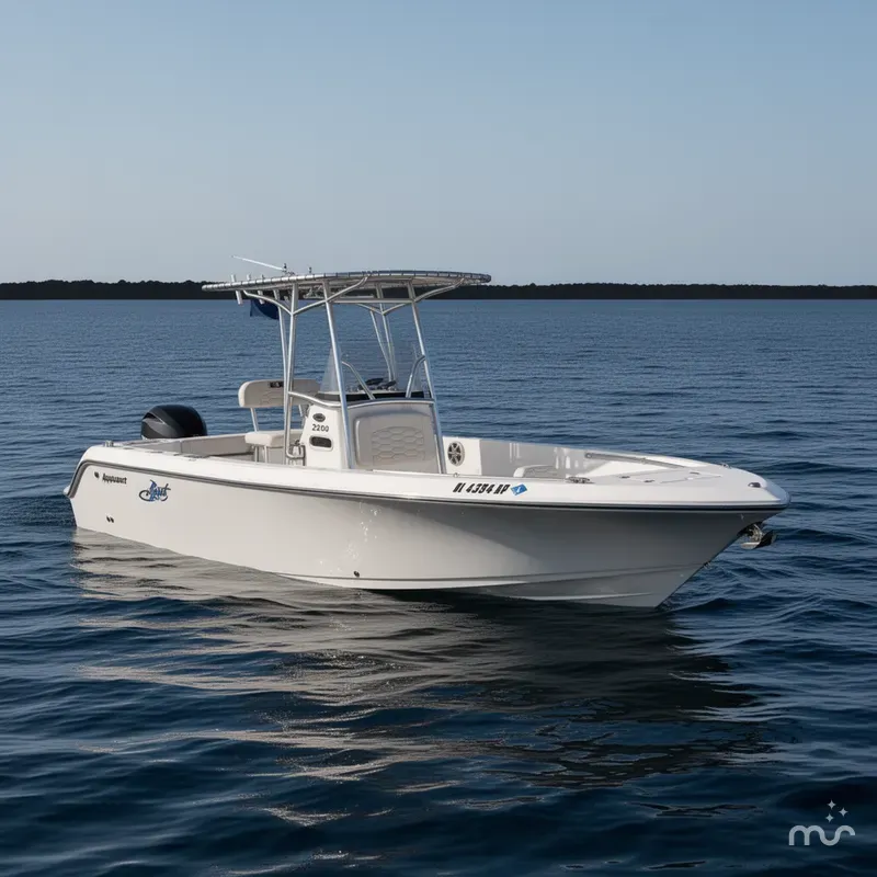 Slide: The Image of Aquasport 2200 Center Console 2023 - 0
