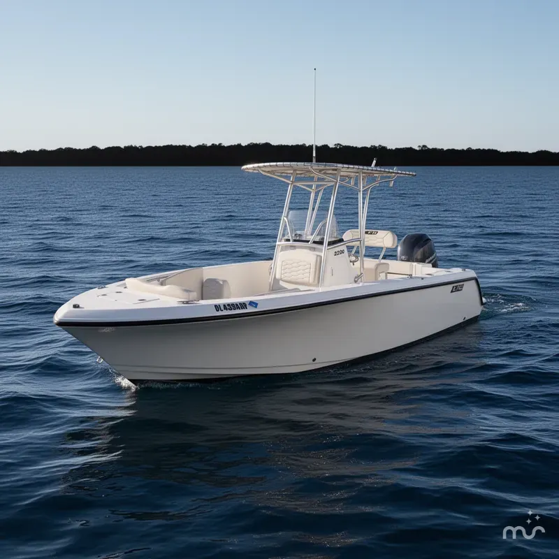 Slide: The Image of Aquasport 2200 Center Console 2023 - 2