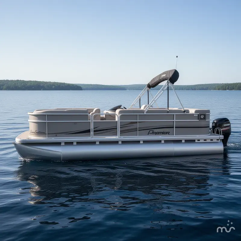 Slide: The Image of Premier Sunsation 200 Pontoon 2010 - 1