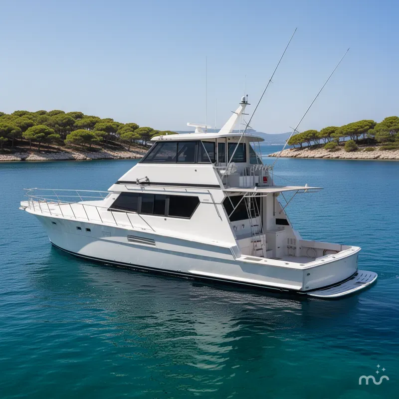 The Image of Hatteras 65 Convertible 1988 - 0