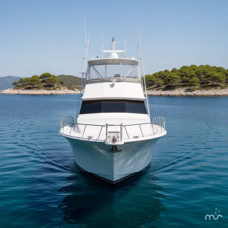 Slide: The Image of Hatteras 65 Convertible 1988 - 1