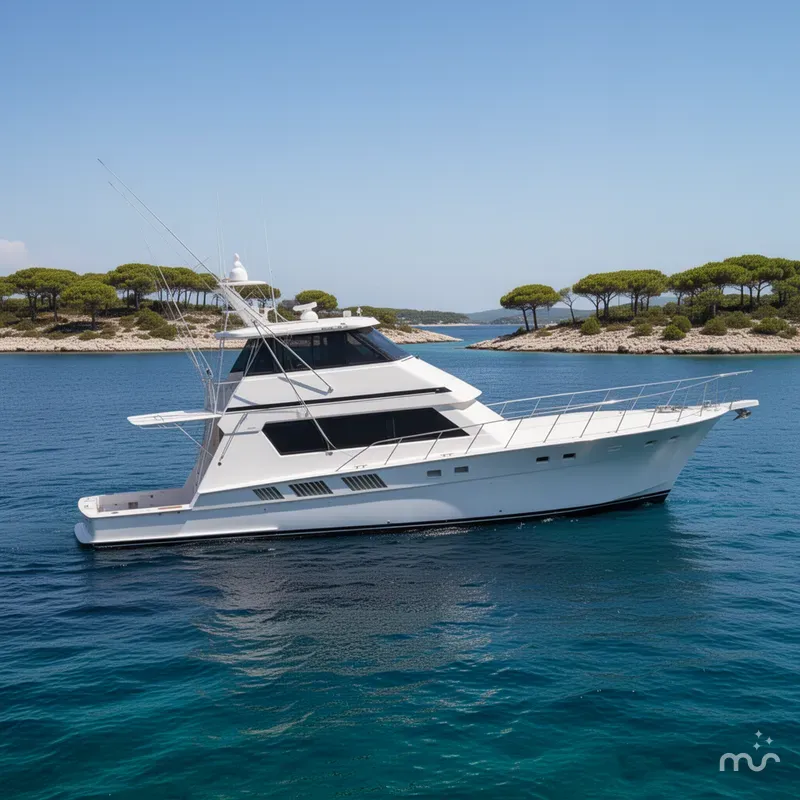 Slide: The Image of Hatteras 65 Convertible 1988 - 2