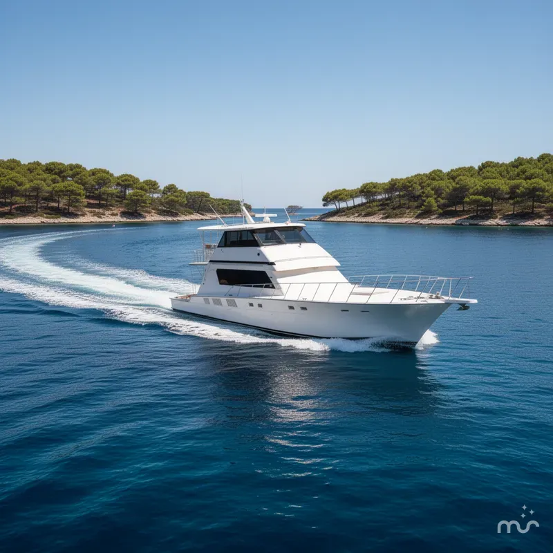Slide: The Image of Hatteras 65 Convertible 1988 - 4
