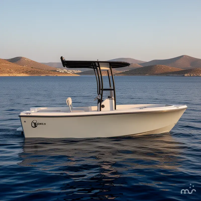 Slide: The Image of C-Hawk 19 Center Console 2025 - 2