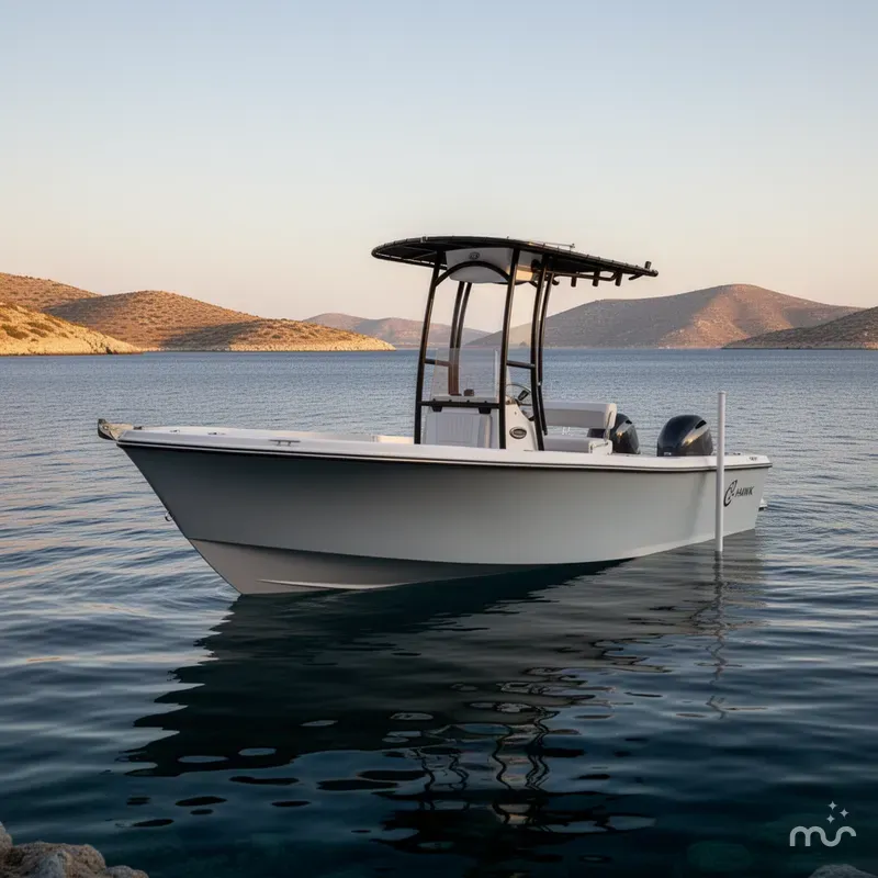 Slide: The Image of C-Hawk 19 Center Console 2025 - 4