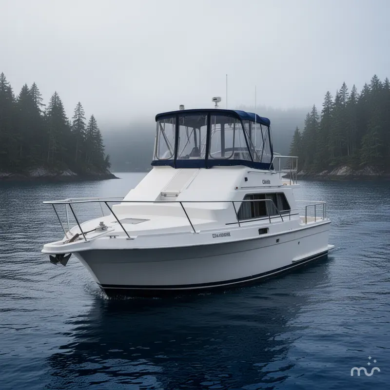 Slide: The Image of Mainship 31 Sedan Bridge 1996 - 2
