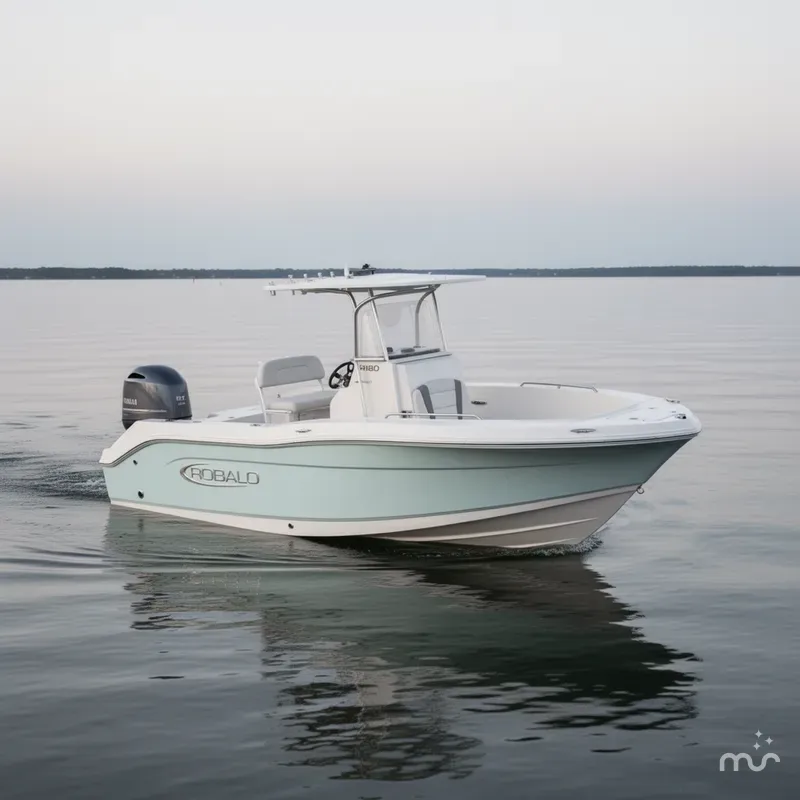 Slide: The Image of Robalo Center Console R180 In Stock Trailer included 2026 - 0