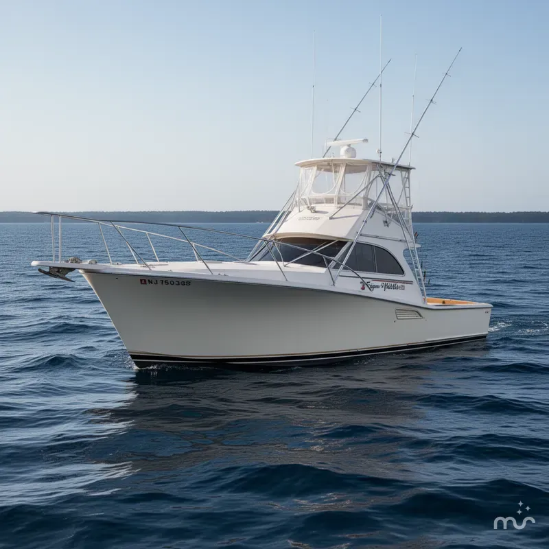 Slide: The Image of Ocean Yachts 35 Super Sport 1988 - 1