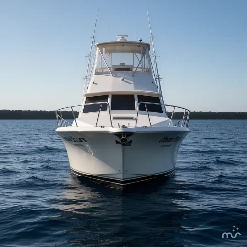 Slide: The Image of Ocean Yachts 35 Super Sport 1988 - 3