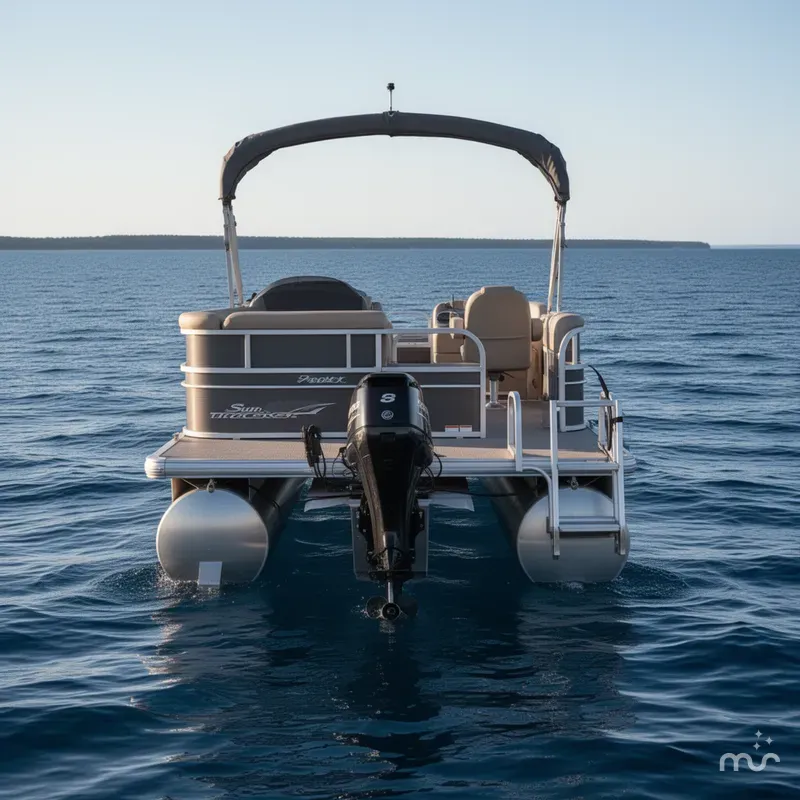 Slide: The Image of Sun Tracker Party Barge 20 DLX 2016 - 2