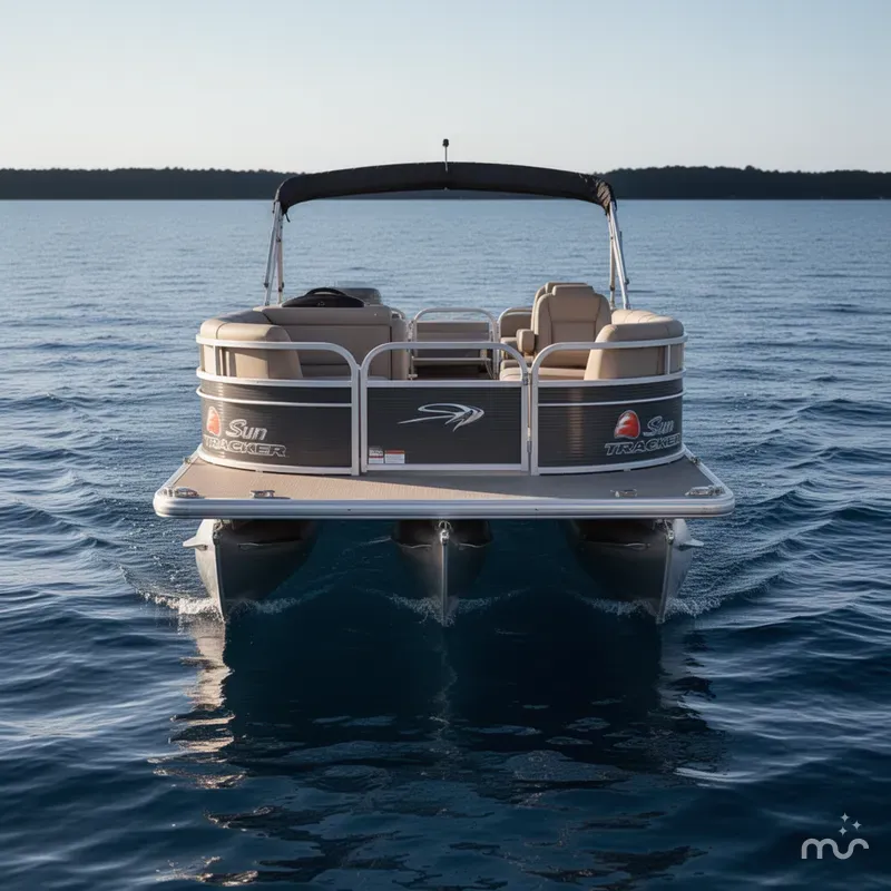 Slide: The Image of Sun Tracker Party Barge 20 DLX 2016 - 3