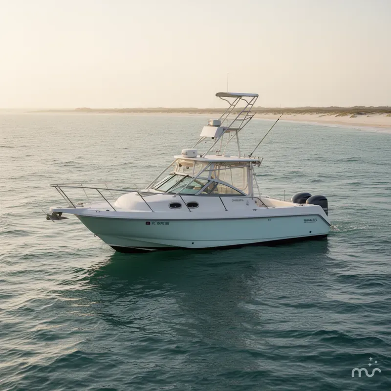Slide: The Image of Boston Whaler 28 Conquest 2000 - 1