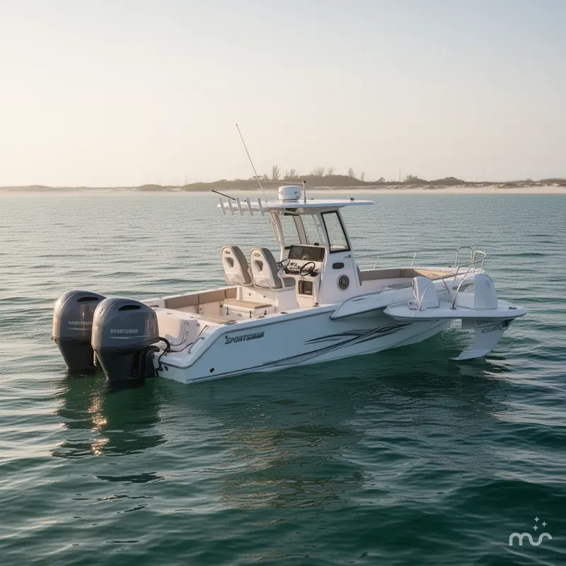 Slide: The Image of Sportsman Heritage 261 Center Console 2025 - 0