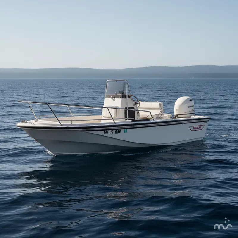 Slide: The Image of Boston Whaler Outrage 17 1991 - 1
