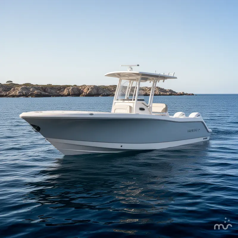 Slide: The Image of Robalo Center Console R230 In Stock Trailer Included 2026 - 2