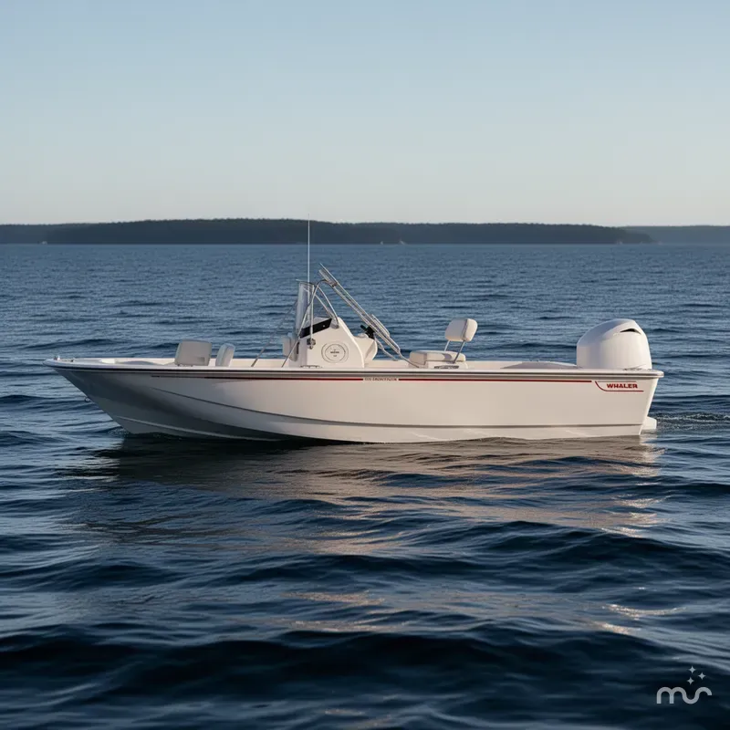 Slide: The Image of Boston Whaler 210 Montauk 2025 - 2