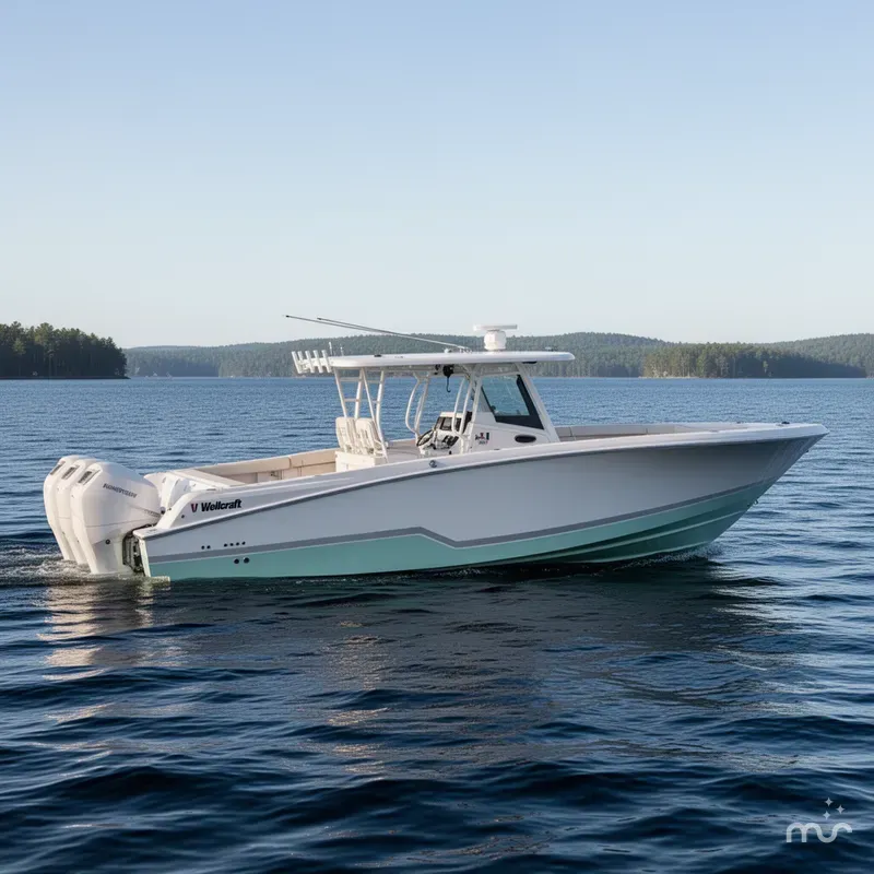 Slide: The Image of Wellcraft 352 Fisherman 2026 - 0