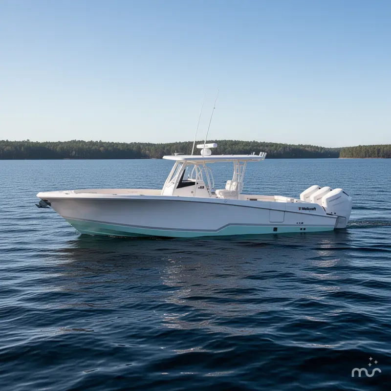 Slide: The Image of Wellcraft 352 Fisherman 2026 - 2