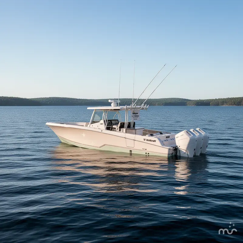 Slide: The Image of Wellcraft 352 Fisherman 2026 - 4