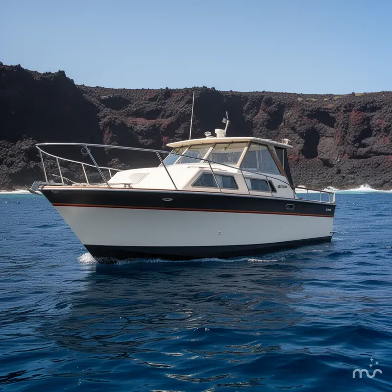 The Image of Slickcraft 28 CRUISER 1976 - 0