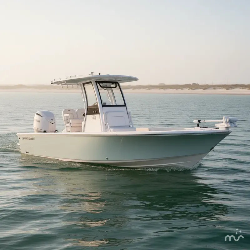 Slide: The Image of Sportsman Masters 247OE Bay Boat 2025 - 0