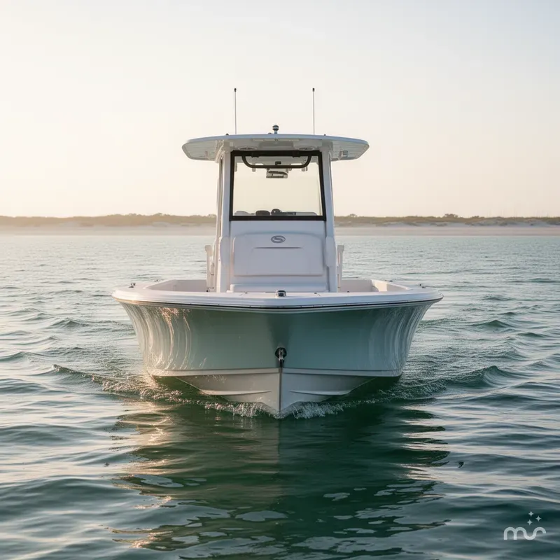 Slide: The Image of Sportsman Masters 247OE Bay Boat 2025 - 2