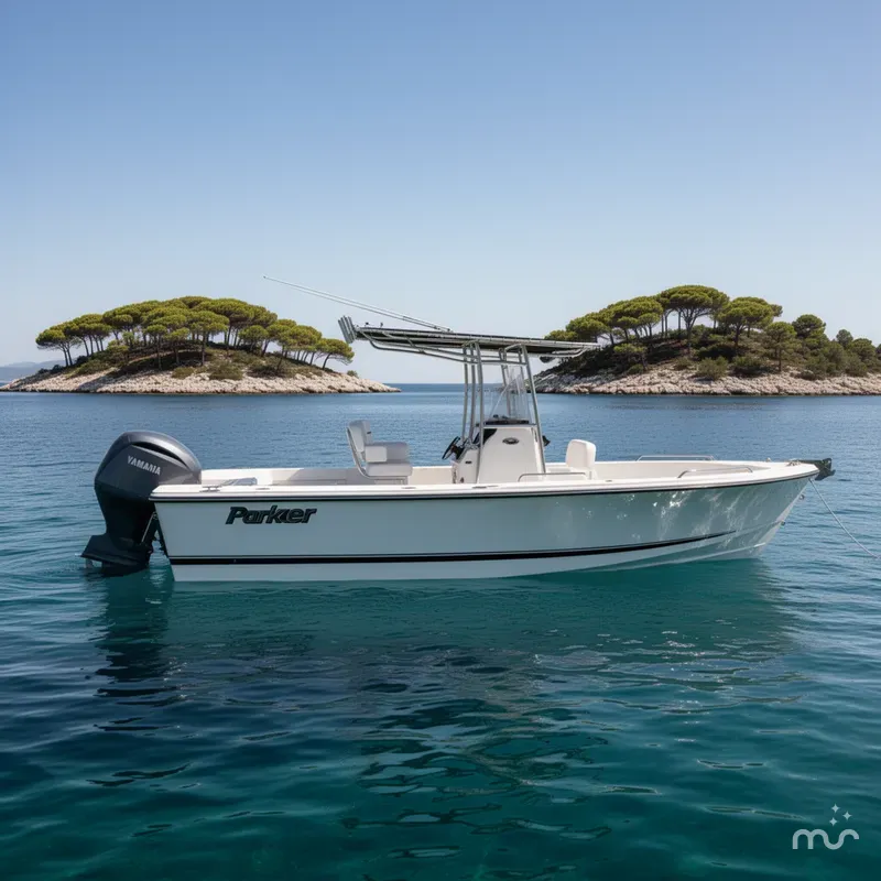 Slide: The Image of Parker Marine 210 Coastal 2026 - 2