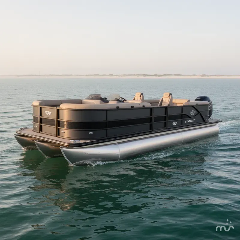 Slide: The Image of Bentley Pontoons Legacy 243 Navigator 2025 - 0