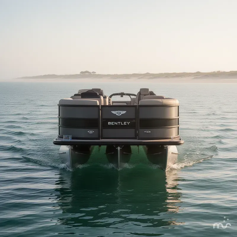 Slide: The Image of Bentley Pontoons Legacy 243 Navigator 2025 - 1